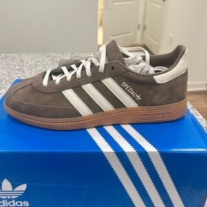 Adidas Spezial Suede Brown and White Sneakers